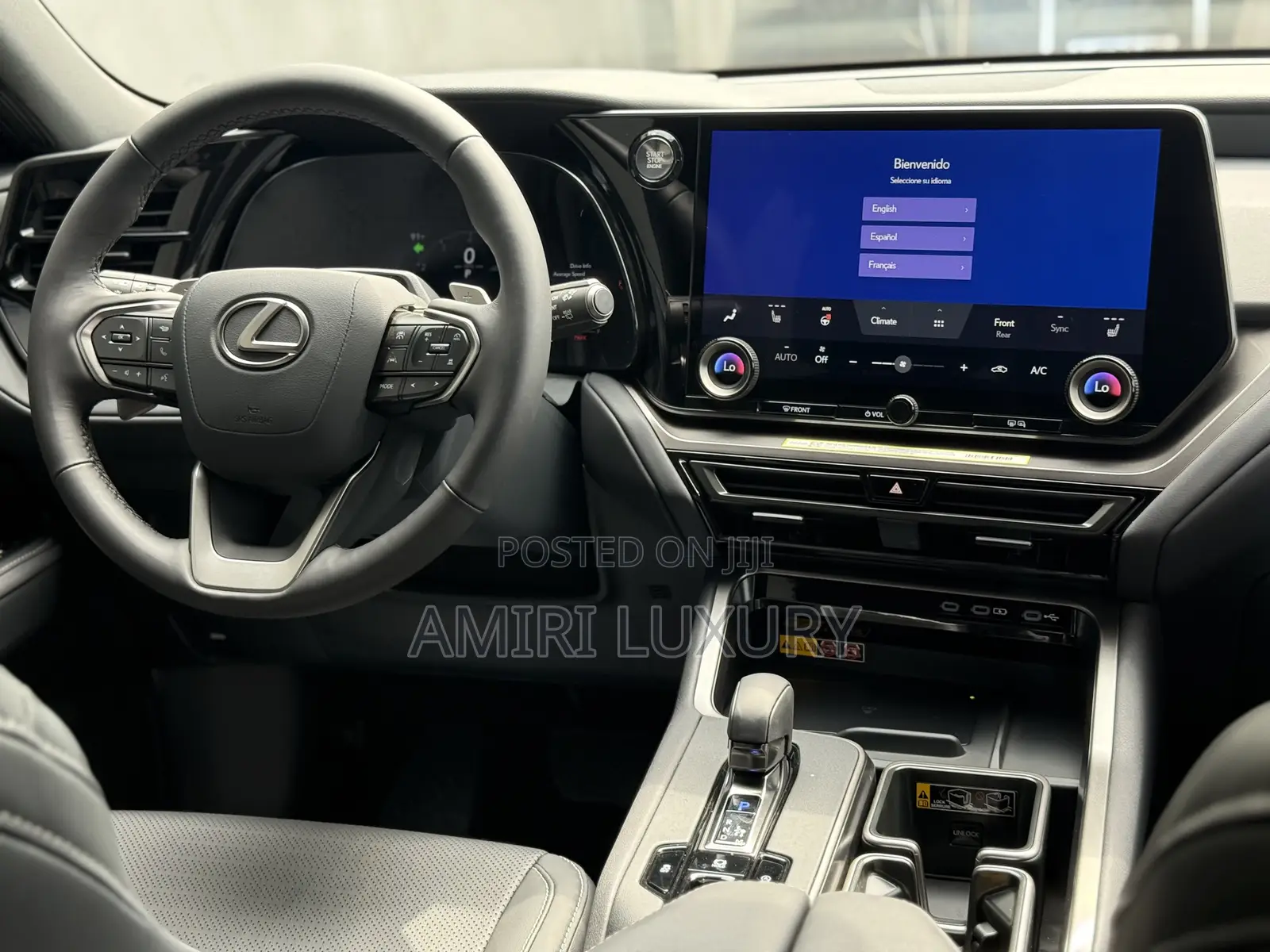 New Lexus TX 2025 Black