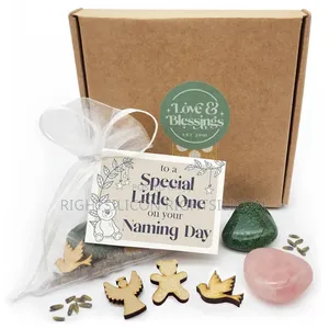 Usa Naming Day Gift of Love and Blessings - Gemstone Keepsake