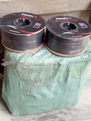 Original Proel Pure Copper 1roii Microphone Cable 100meters