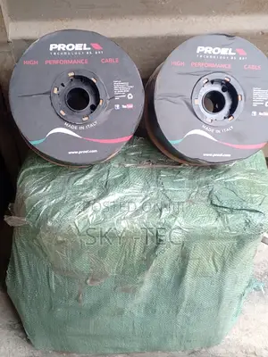 Original Proel Pure Copper 1roii Microphone Cable 100meters