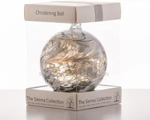Usa Sienna Glass Christening Friendship Ball