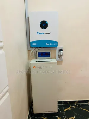 12kva Cworth Hybrid Setup+15kwh Lithium F.L.A+12pcs-650w Jinko Panels