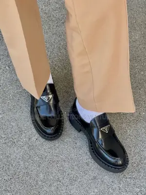 Prada Brushed-Leather Lining Calf Leather 100%Farfetch Id: