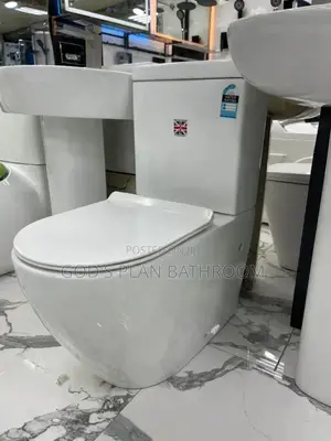 Twyford Toilet Seat With Basin