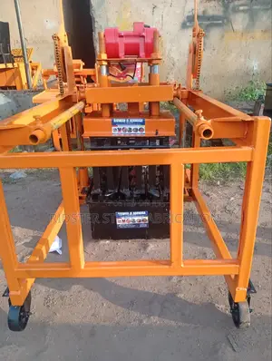 Manual Brick's Machine Made by Ridster Steel Fabrication Services.