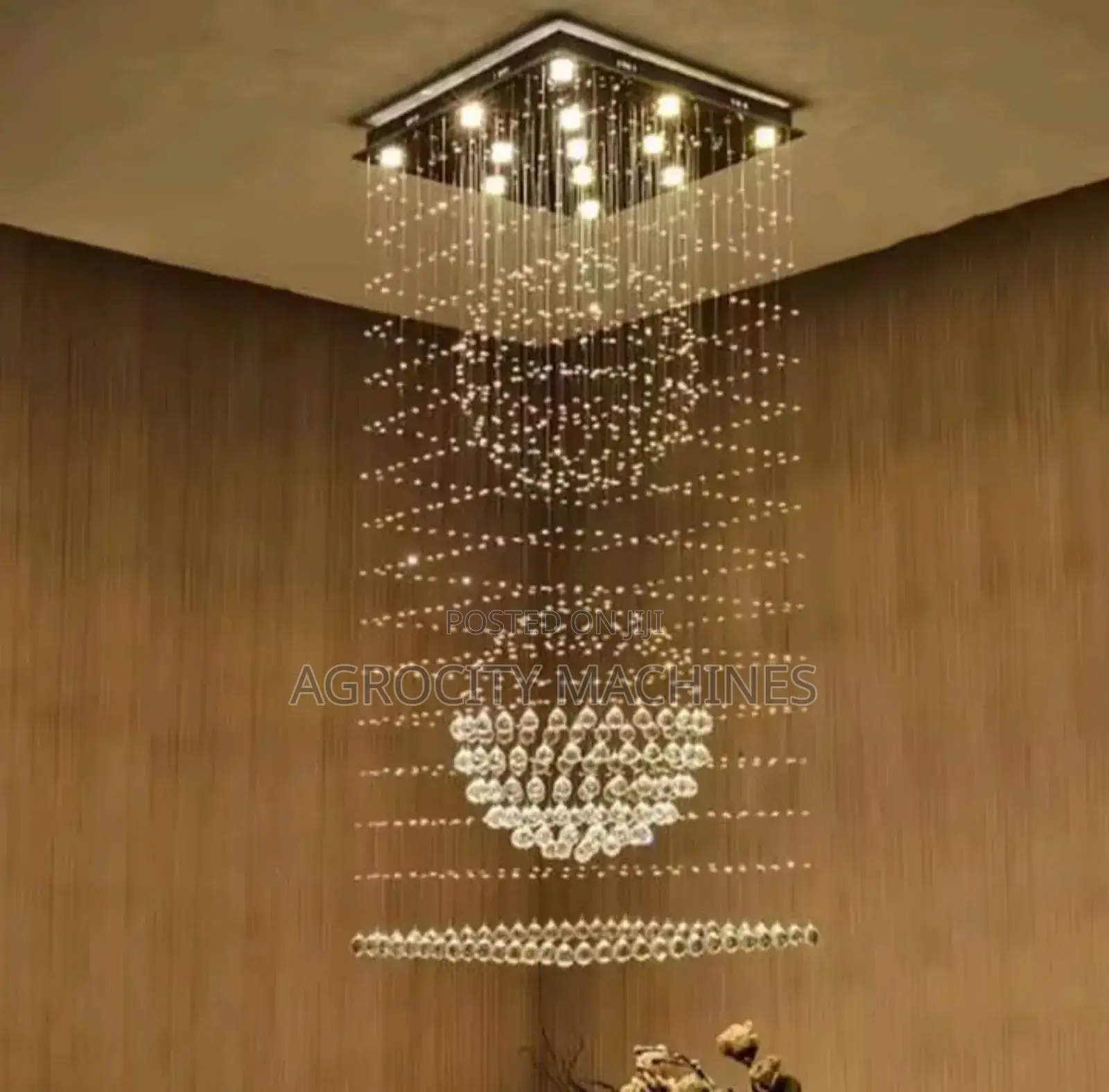 600mm Raindrop Chandelier Light.