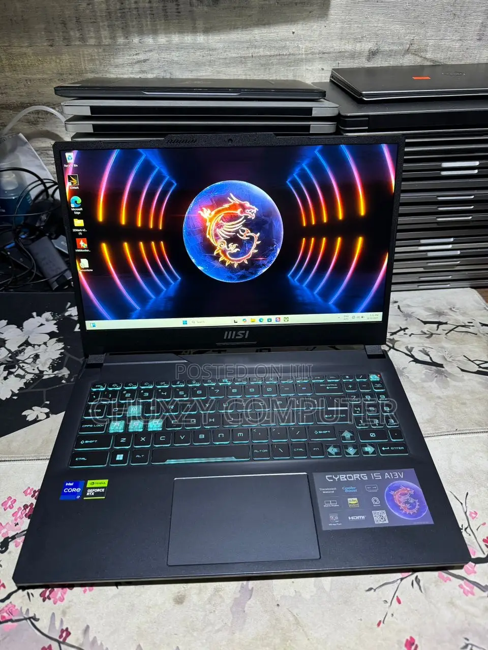 Laptop MSI Cyborg 15 32GB Intel Core I7 SSD 512GB