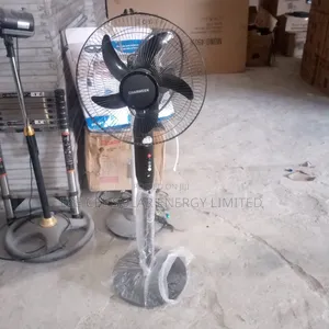 Solar Rechargeable Standing Fan