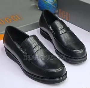 Oggi Classic Black Color Luxury Shoe