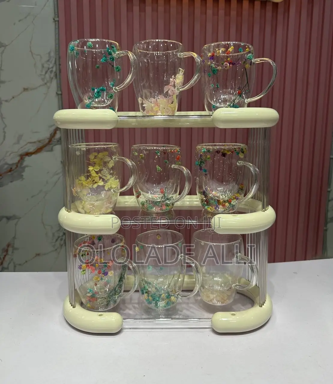 3 Layers Acrylic Multifunctional Storage Rack