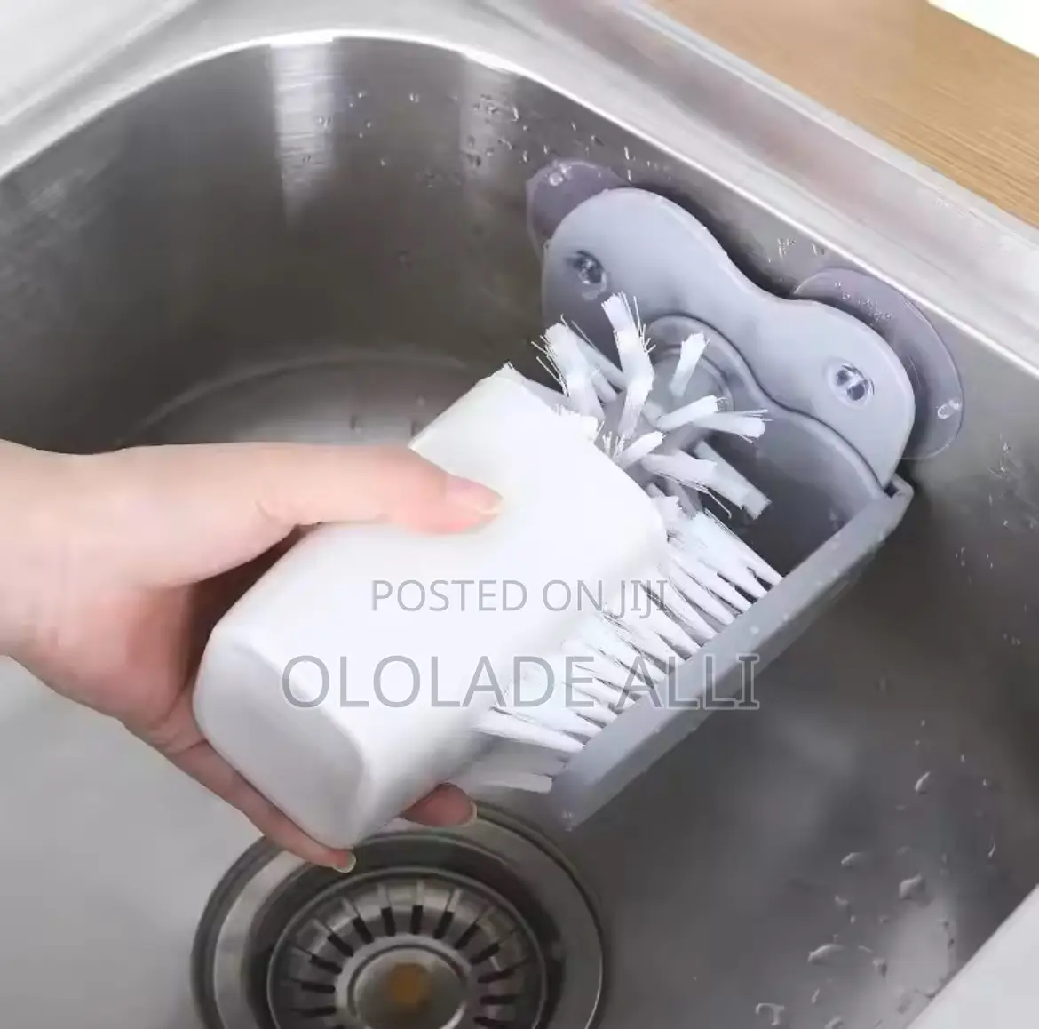 Detachable Suction Cup Washing Brush, Multi-Functional Milk