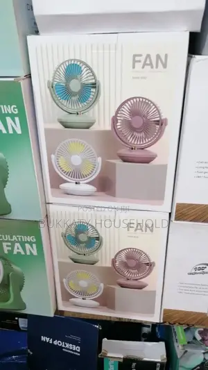Quality Rechargeable Desk Fan