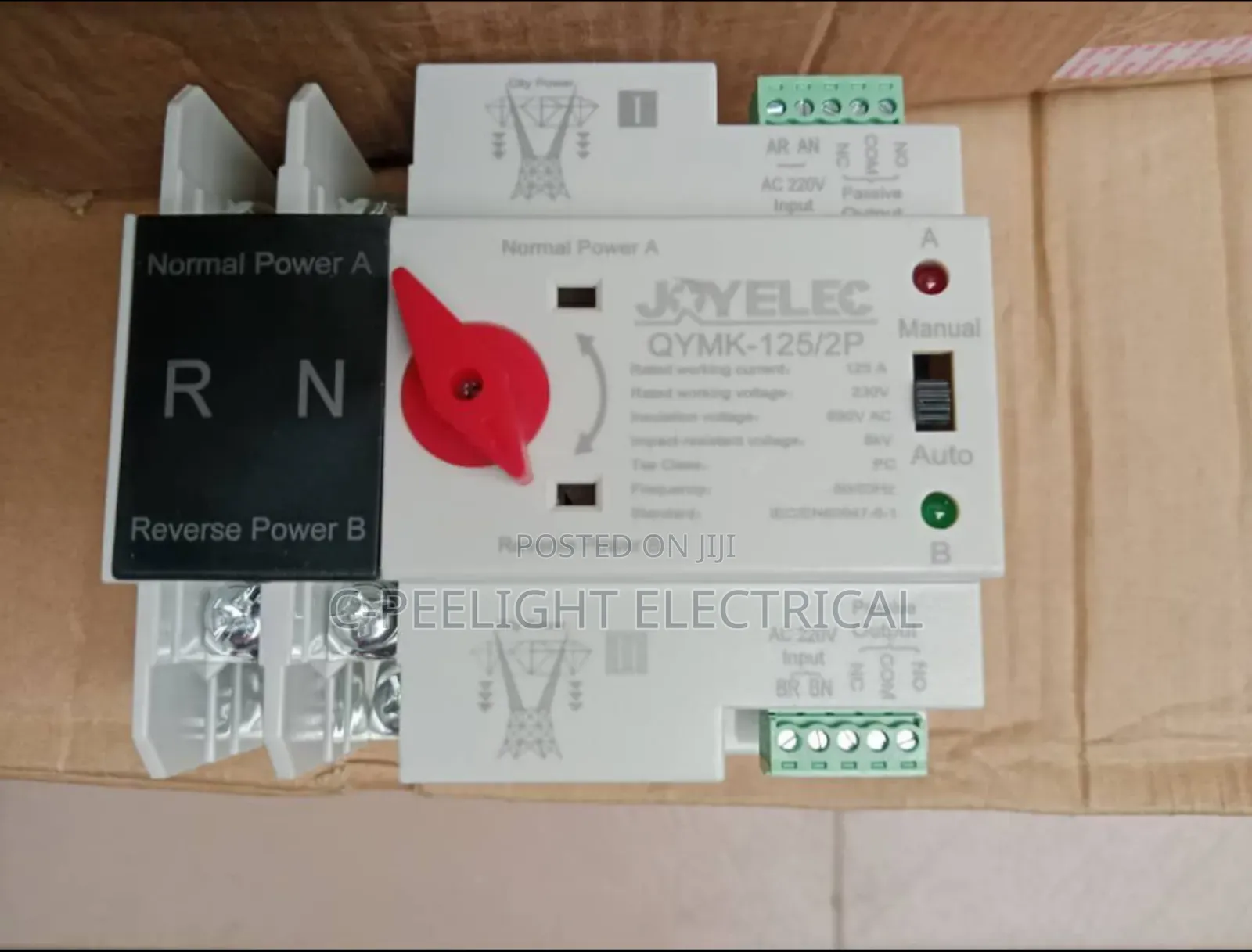 125a 2pool Automatic Changeover Switch