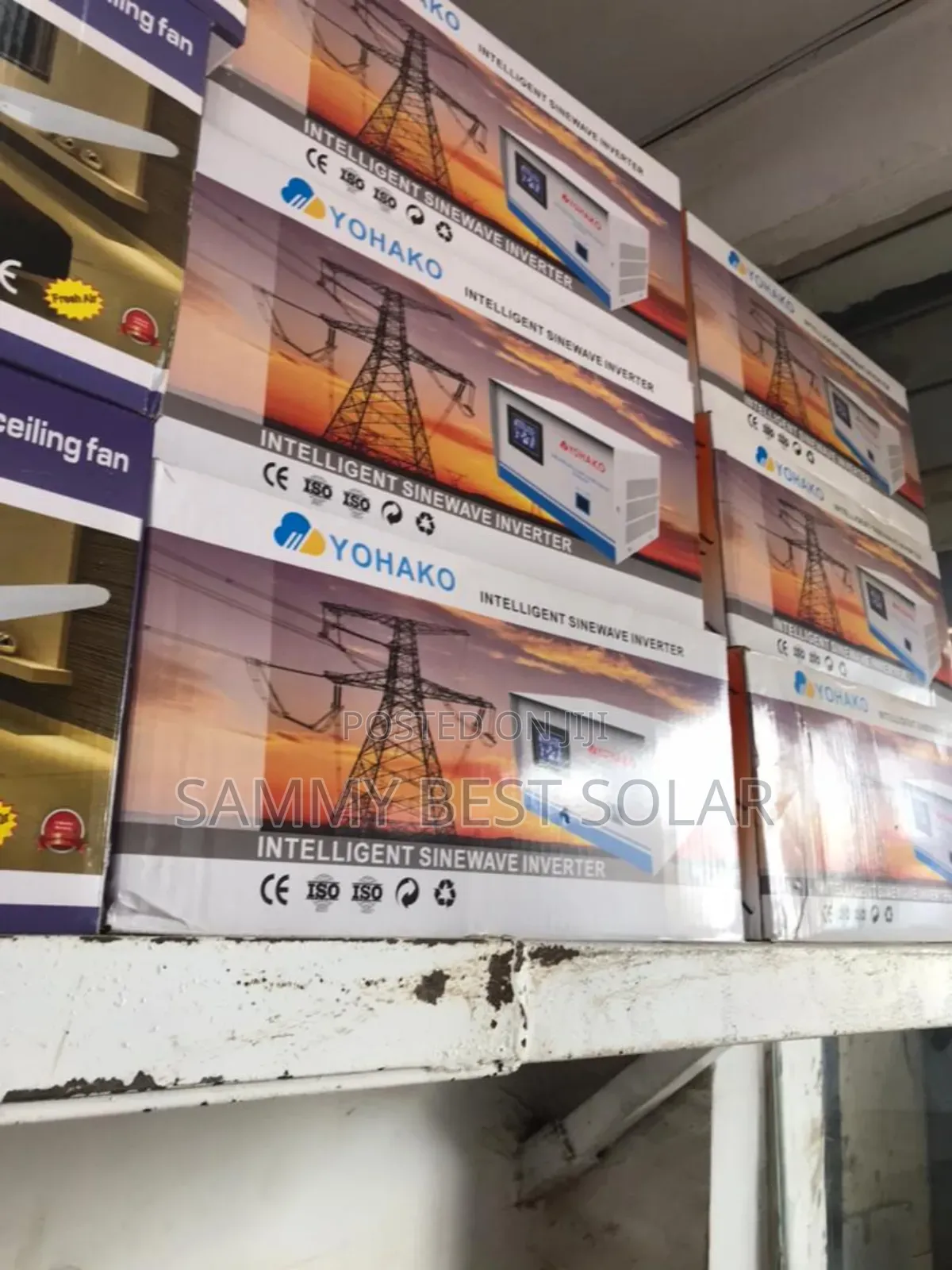 Yohako Solar Inverter 1kva 12v Is Available.