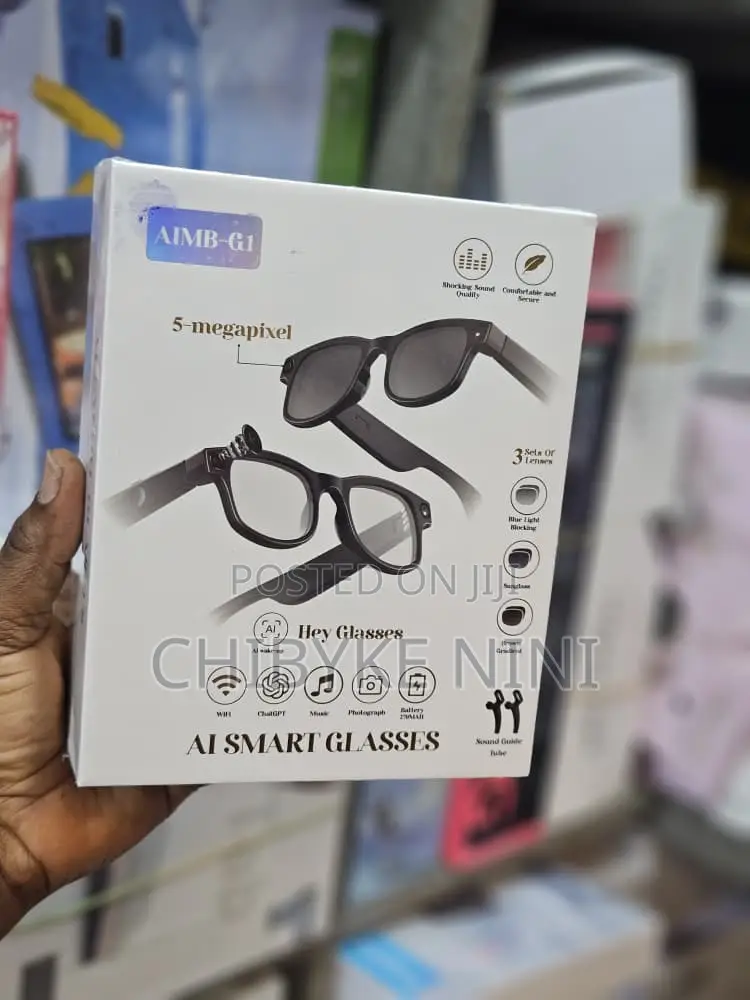 Ai Smart Glasses With Camera 5 Mega Pixel