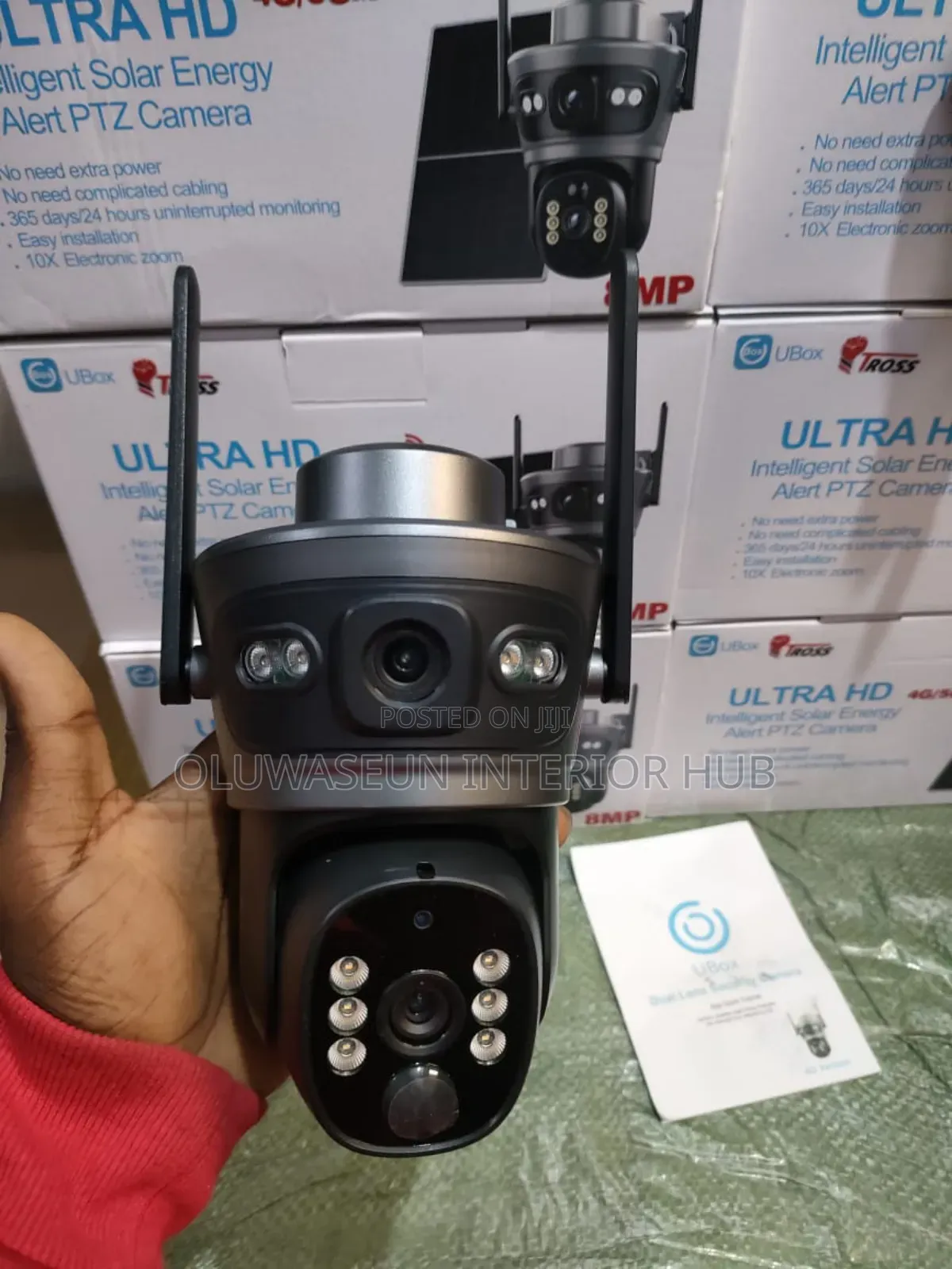 Dual Lens PTZ Solar Camera