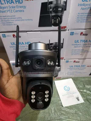 Dual Lens PTZ Solar Camera