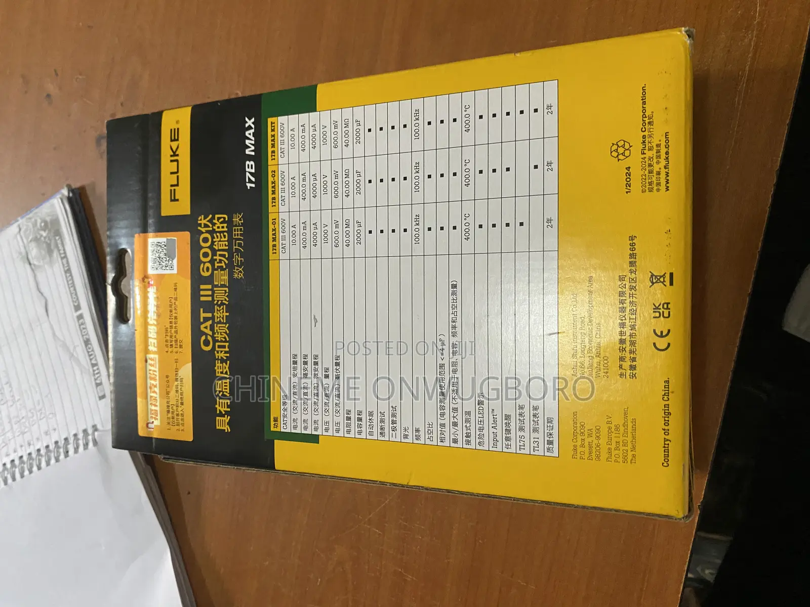 Fluke 17b Meter
