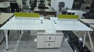 Executive 4 Seaters Workstations With Drawers And Universal 13amps.