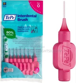 Usa Tepe Interdental Brush, Original, Pink, 0.4mm/Iso 0