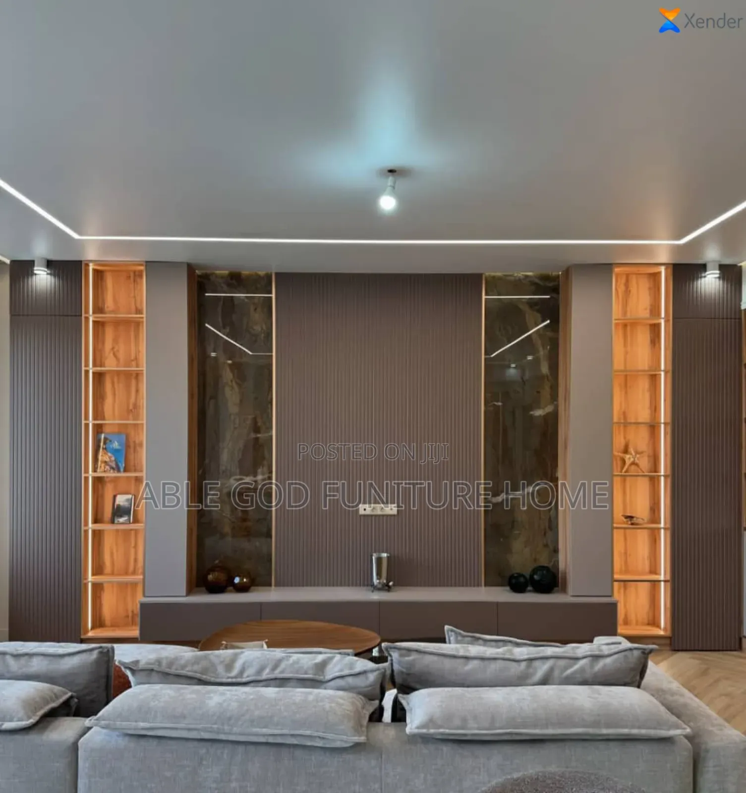 Tv Shelf With Light