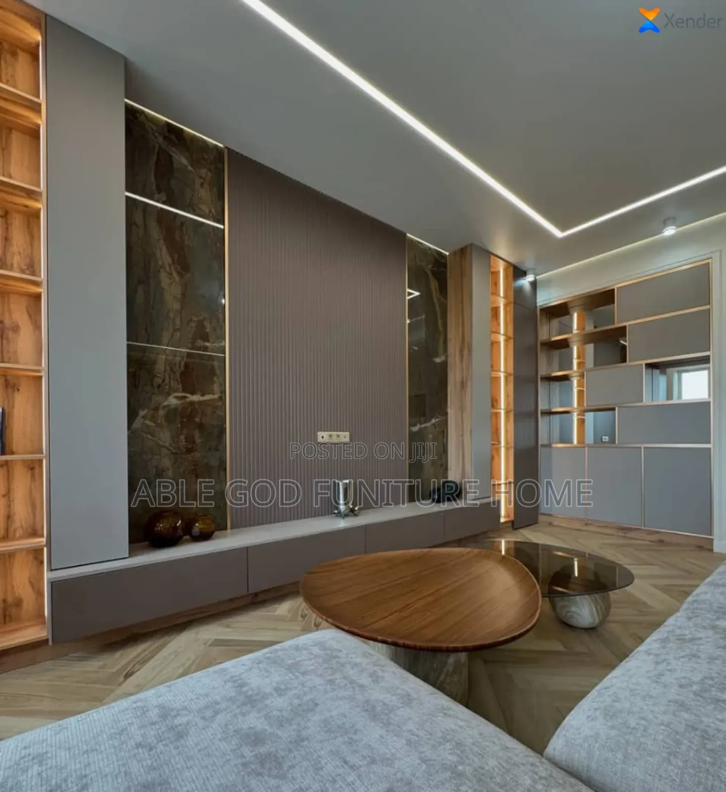 Tv Shelf With Light