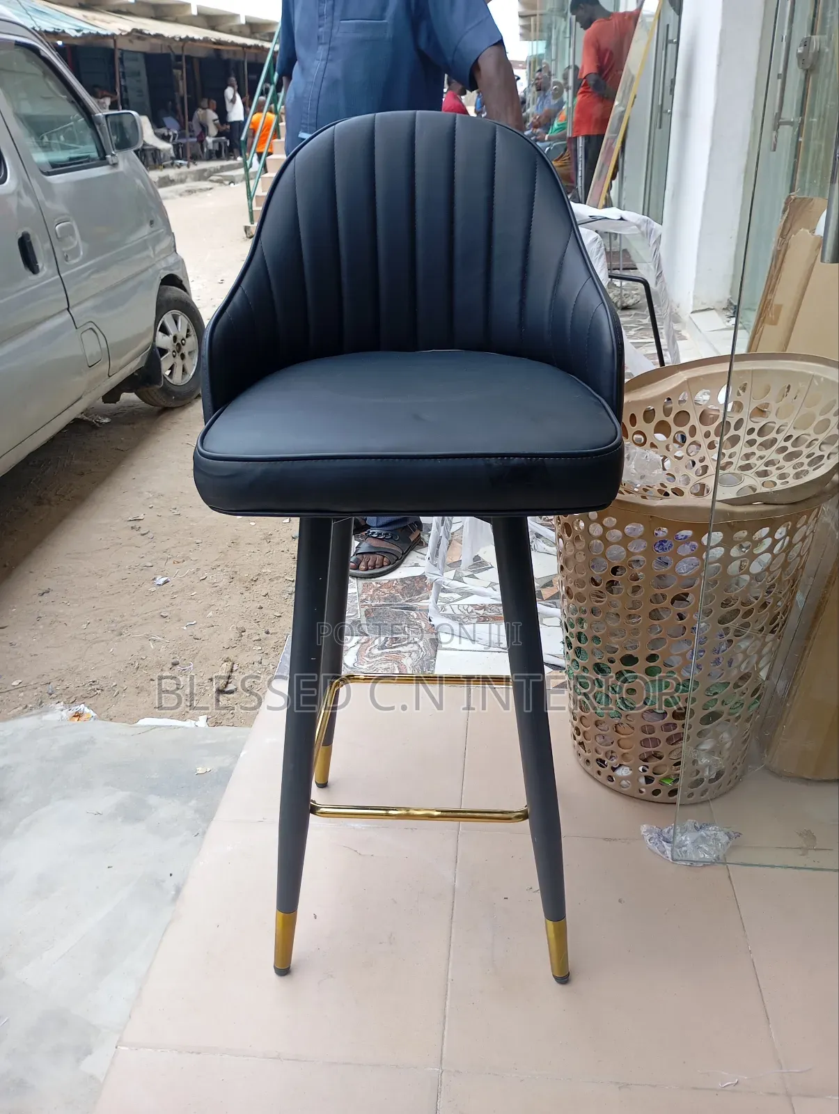 Fantastic Barstool Leather Chair