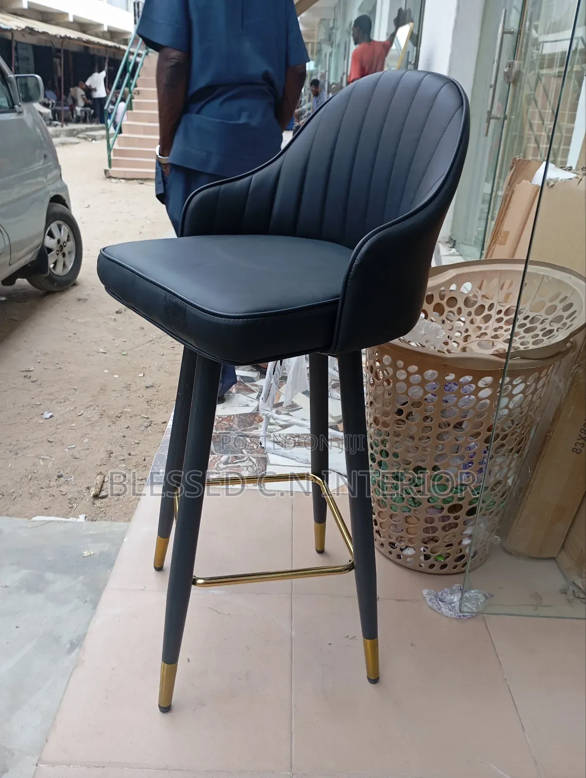 Fantastic Barstool Leather Chair