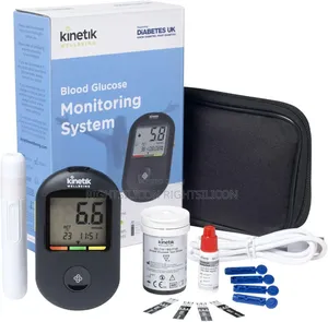 Usa Kinetik Wellbeing Blood Sugar Monitor - Glucometer Kit