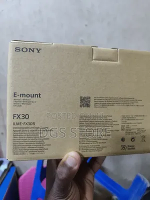 Sony Cinema Line Fx30 Camera