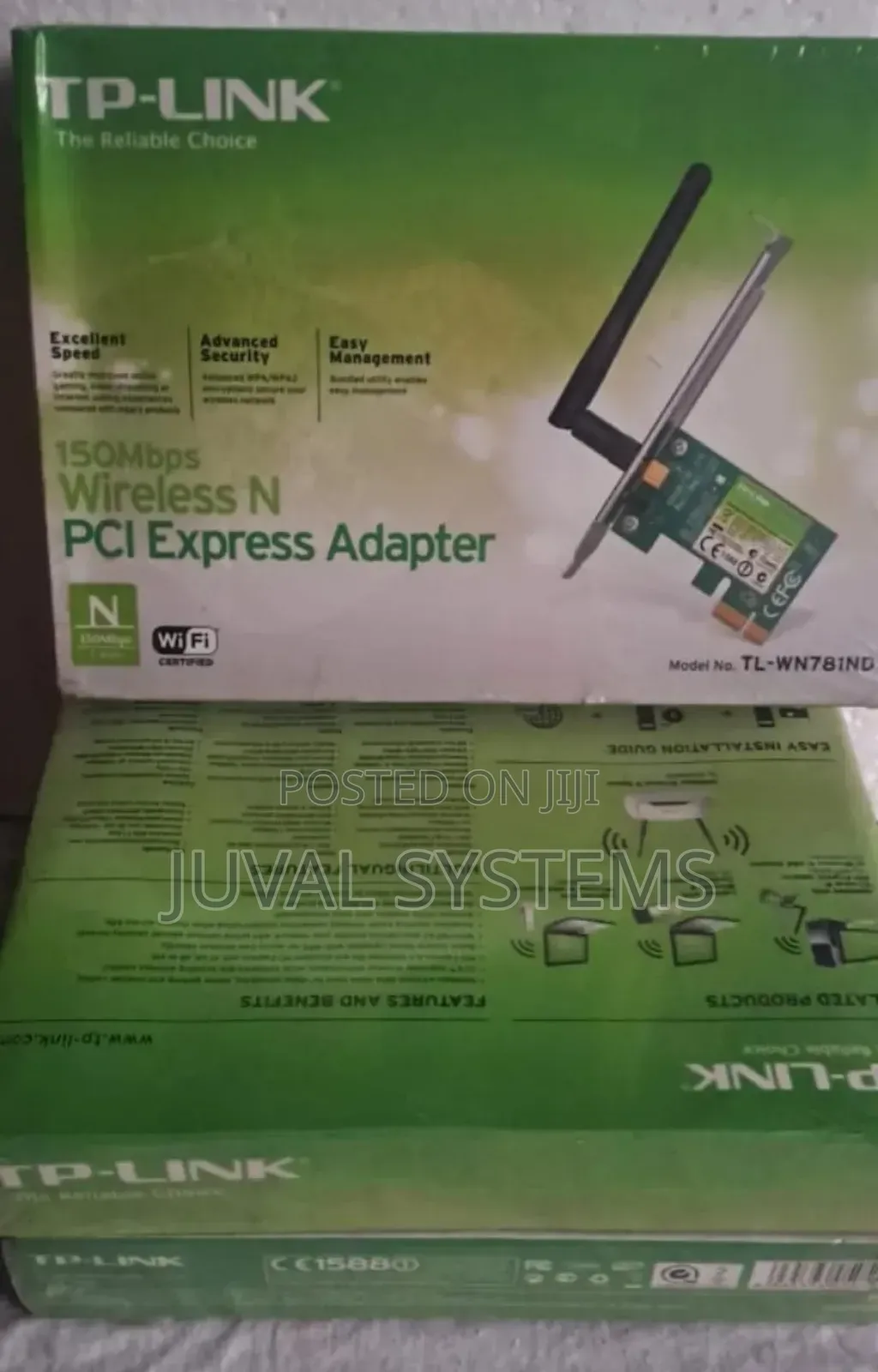 Tp-Link Tl-Wn781nd 150mbps Wireless N Pci Express Adapter