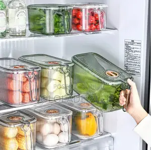 Kitchen Storage Containers With Time Recorder Lid