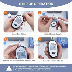 Usa Auqty Blood Glucose Meter With Individually Wrapped