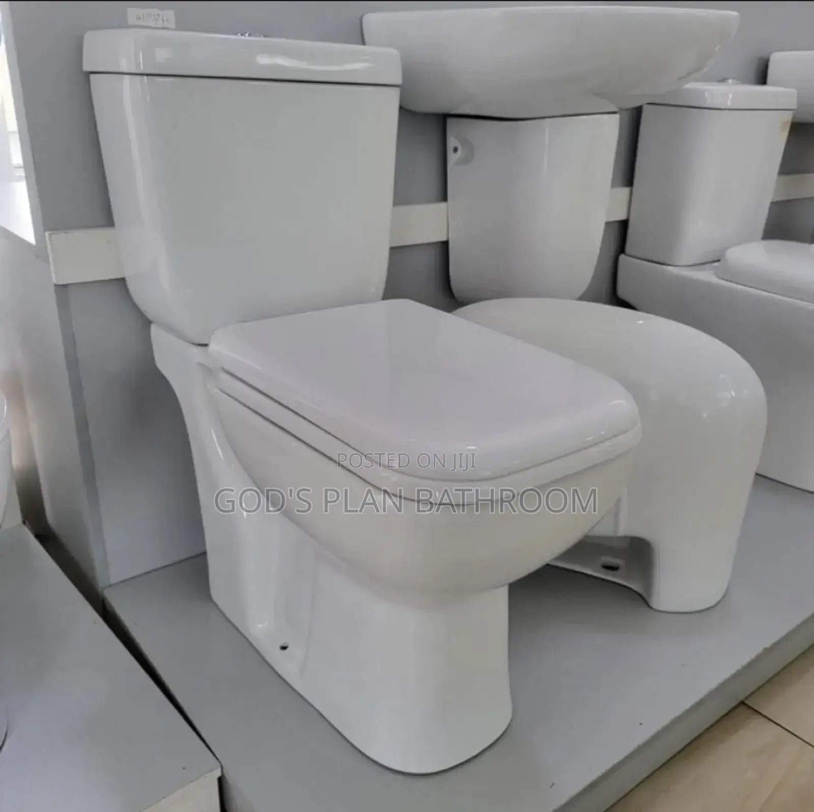 Hanging Basin With Toilet