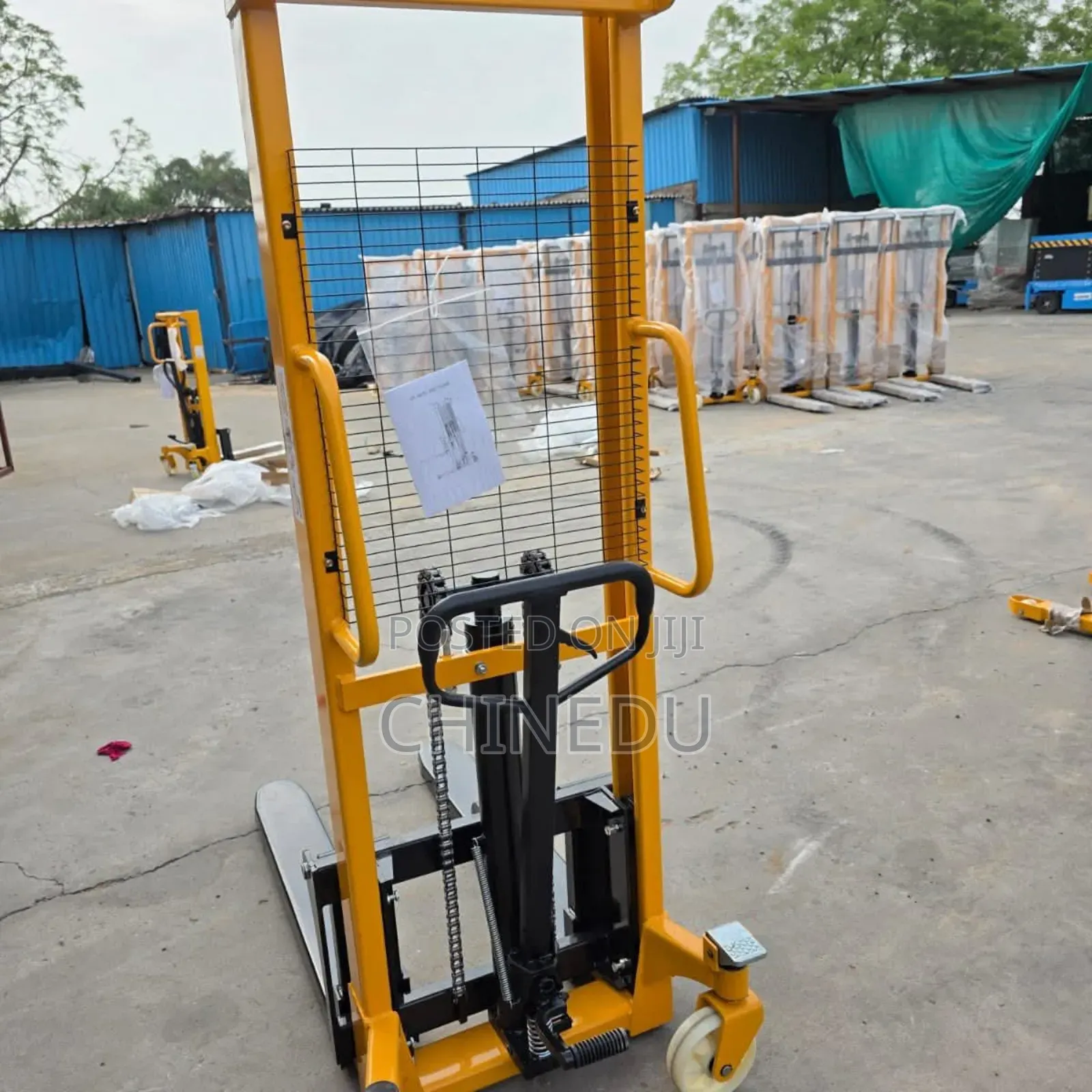 Hydraulic Manuel Fork Lifting