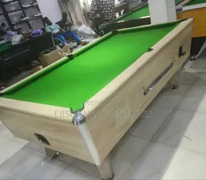 Durable Coin and Marble Pool Table