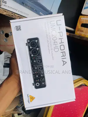 U-Phoria Behringer Umc204hd Audio Interface