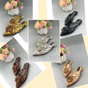 Flat Half Shoes Slippers