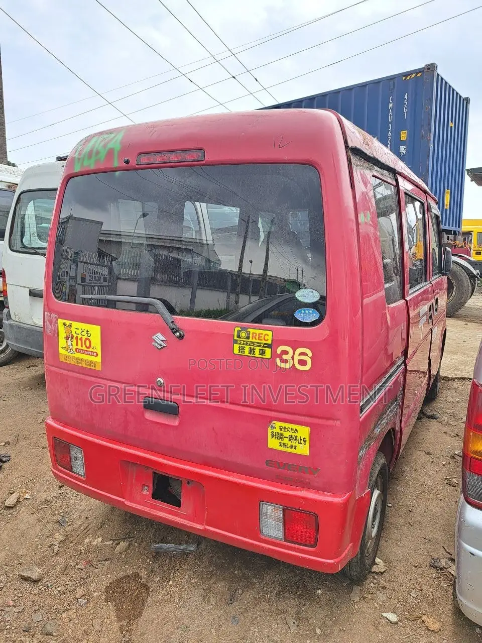 Suzuki Every 2012 Red