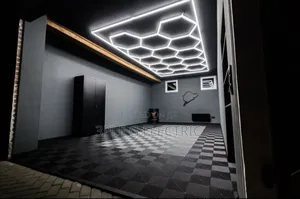 Hexagonal Ceiling Mounted Led Light