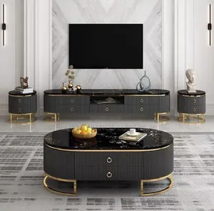 Luxury Set of Tv Stand and Center Table