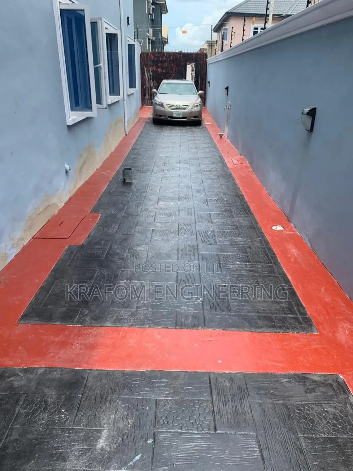 Stamped Concrete Floor