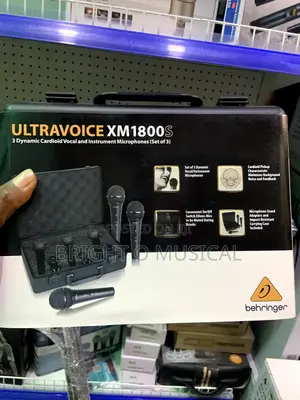 Behringer Xm1800s Ultravoice Sets of 3 Dynamic Microphone