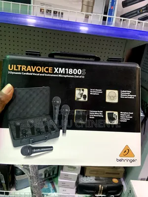 Behringer Xm1800s Ultravoice Sets of 3 Dynamic Microphone