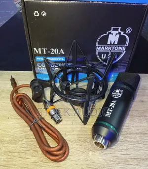 Mt 20a Marktone Usa Condenser Recording Microphone