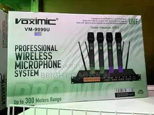 Voximic Vm-9090u Professional Wireless Microphone