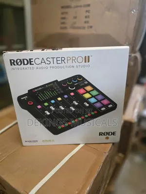 Rode Rodecaster Pro Ii Podcast Audio Production Studio (Black)
