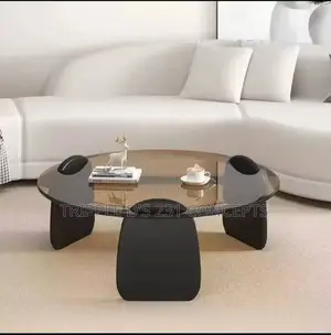 Modern Round Glass Center Table