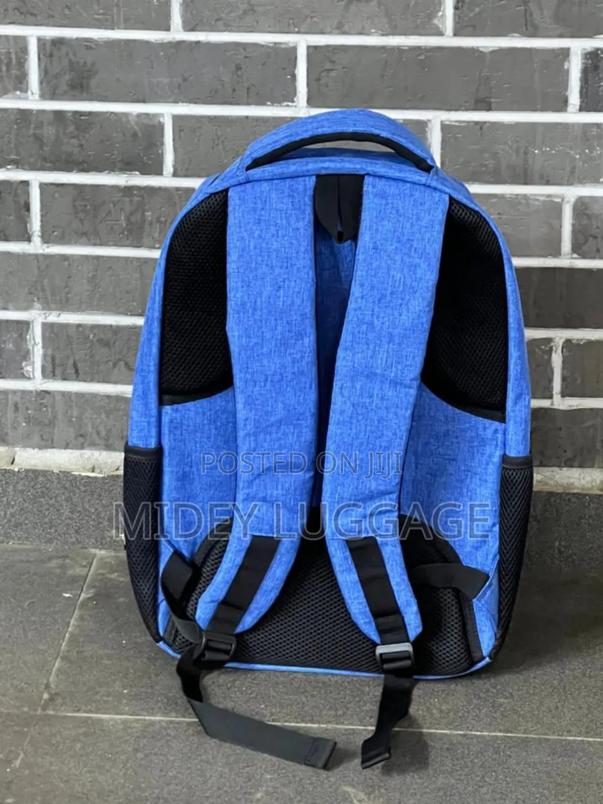 Plain Leather Backpack