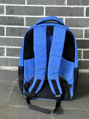 Plain Leather Backpack